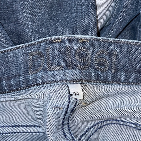 DL1961 Vince Size 34 Casual Straight Dark Wash Denim Premium Jeans - Picture 3 of 11